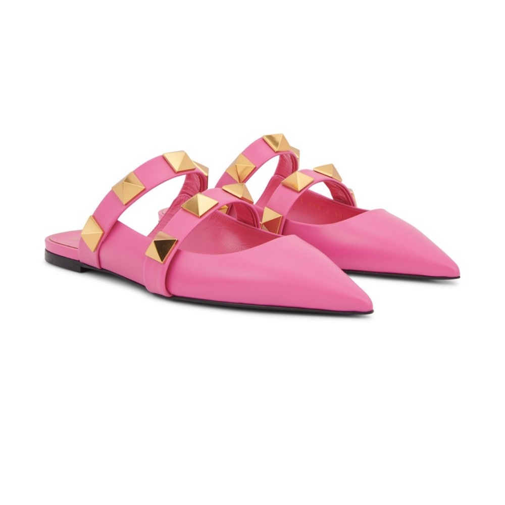 Valentino Maxi Stud Mules